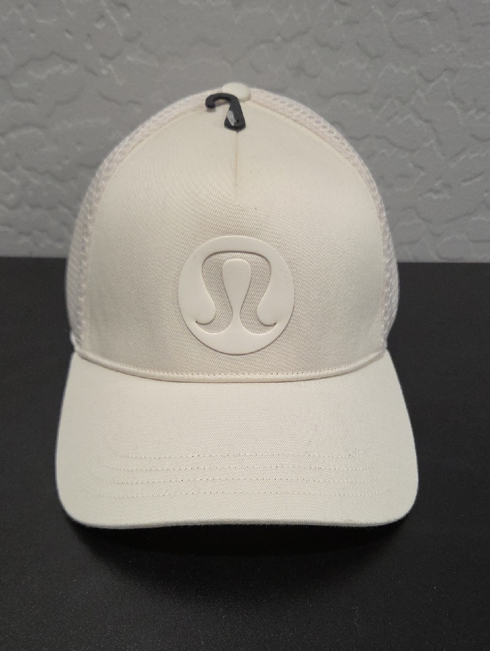 Lululemon Ivory Logo Trucker Hat